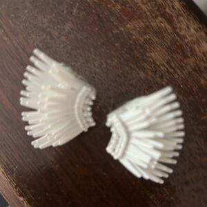 Mignonne Gavigan white earrings